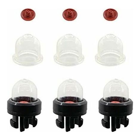 Set mit 3 Primerpumpen für Stihl FS38, FS40, FS45, FS50, FS55, FS75, FS80, FS85 Kettensägen, kompatibel mit den Marken Ryobi, McCulloch und Husqvarna. (1/4)