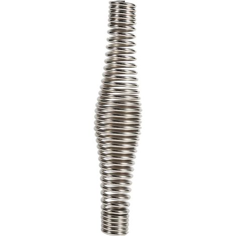 Poignée de ressort en acier inoxydable 14 cm pour fourneau de fumoir et barbecue (1/2)