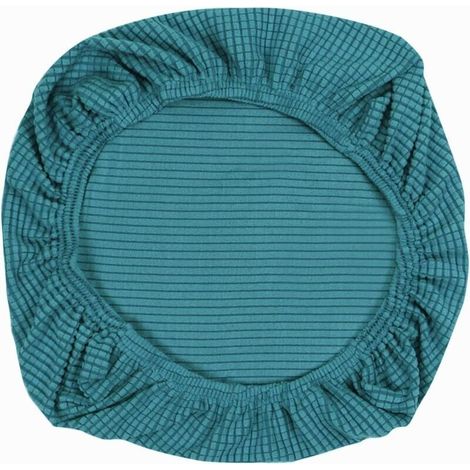 Stretch Chair Cover for Office Chairs, Swivel Chairs, Chair Slipcover (Jewel Blue, 50-65 cm × 50-63 cm) (1/4)