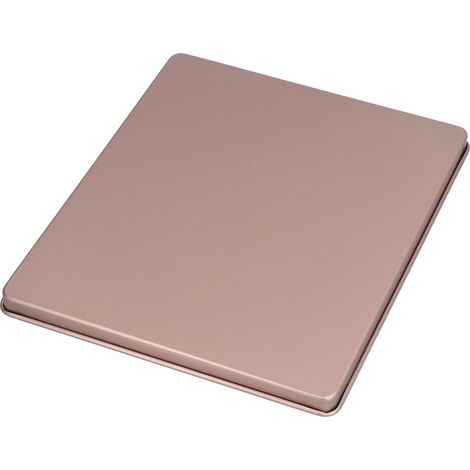 Moule à cake rectangulaire antiadhésive doré rose, idéal pour brioche, roulé, nougat, pâtisserie et boulangerie, multi-usage. (1/5)
