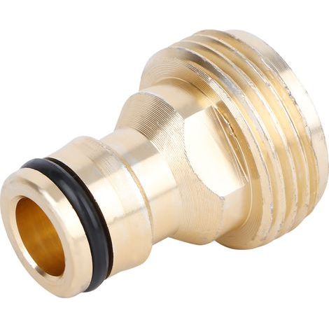 Connecteur de tuyau à connexion rapide en aluminium 3/4, adaptateur de tuyau d'eau pour la maison et le jardin. (1/5)