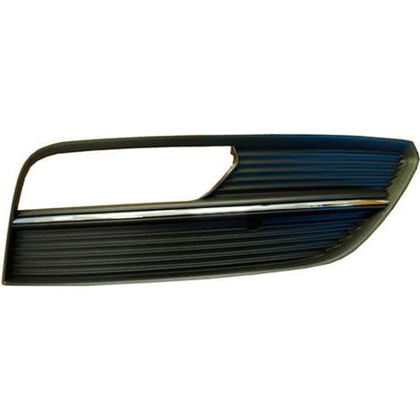 Grille de pare-choc avant droite noire et chromée Audi A3 et A3 Sportback 8V phase 1 2012-2016