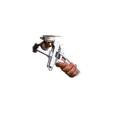 Multifunktionaler verstellbarer Universalschlüssel, verstellbarer Schraubenschlüssel, Handwerkzeug für Rohre, Mutternschlüssel, Spülbeckenschlüssel, Badrohrschlüssel, großer Maulschlüssel, 1 Stück - C (1/5)