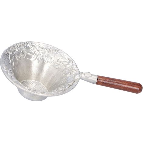 Passoire à thé japonaise, infuseur à feuilles de thé fait main, filtre à thé, accessoires de service à thé (manche en bois rouge) (1/5)