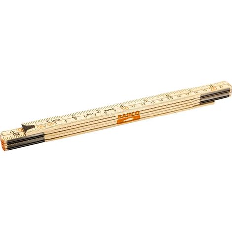 Righello pieghevole Bahco wr1-mm legno 1 metro pieghevole