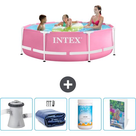 Intex Piscina con struttura Rotonda - 244x76 cm - 7-pezzi  SCB116 (1/5)