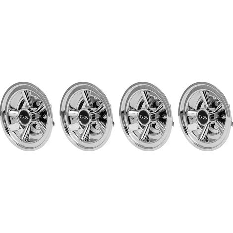 Moyeux de roue de chariot de golf 8 pouces, aérodynamique, étanche, résistant à la chaleur, remplacement universel pour E-Z-GO, capuchon de moyeu (1/5)