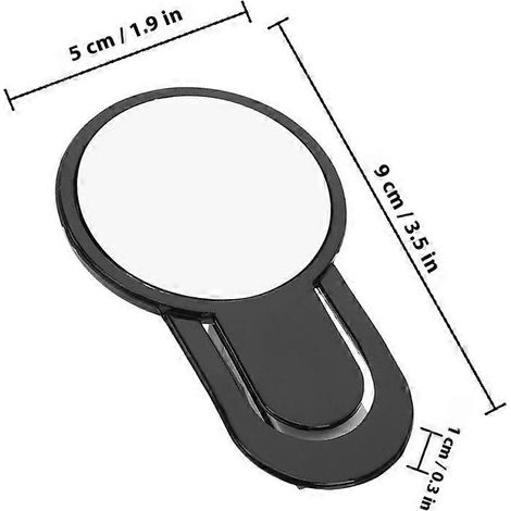 Miroir de bureau miroir d'écran rétroviseur convexe pour ordinateur portable (1/4)
