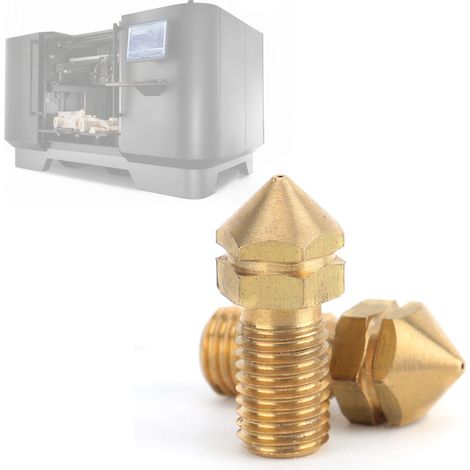Buse en laiton 0.4mm pour Ultimaker UM3 - Pièce détachée et consommable imprimante 3D 3.0mm (1/4)