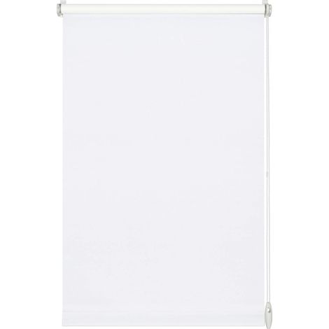 Gardinia 32254 Tenda a Rullo con Morsetto di Fissaggio o Adesiva, Per Luce Diurna, Opaca, Kit di Montaggio Incluso, EASYFIX Tenda a Rullo Avvolgibile, Bianco Puro, 120 x 150 cm (LxA) (1/5)