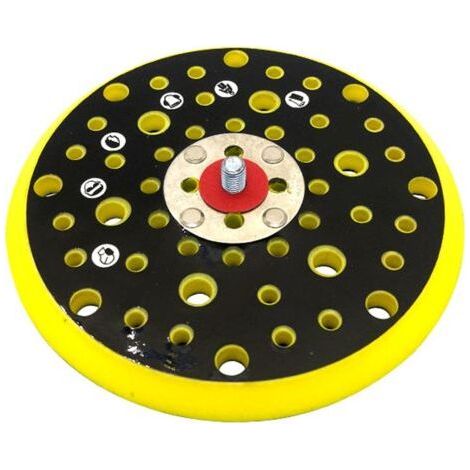 150 mm Polierpad mit 52 Löchern für Mirka CEROS/DEROS – Schleifpad mit 5/16 Gewinde für professionelles Polieren (1/5)