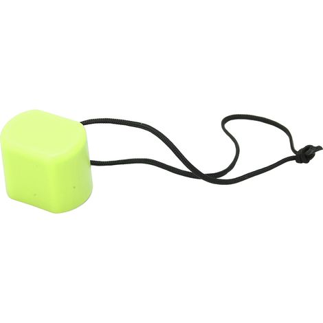 Protection de Valve pour Bouteille de Plongée - Couverture en Silicone Léger et Portable - Option Fluorescente Jaune (1/5)