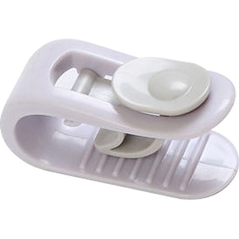 Pinces à Couette Fixe ClipFast - Modèle Universal ClipFlex avec 12 ClipLocks - Ensemble 12 ClipLocks ABS Coloré (Rose, Vert, Violet) pour Toutes Tailles - Compact 58x32mm pour Sommeil Stable Sans Dépl (1/5)