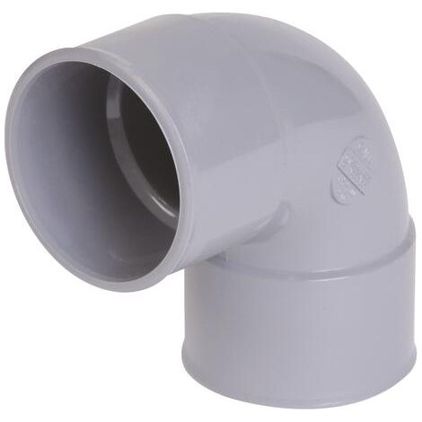 Coude PVC 87° FF 80 Nicoll -NF-