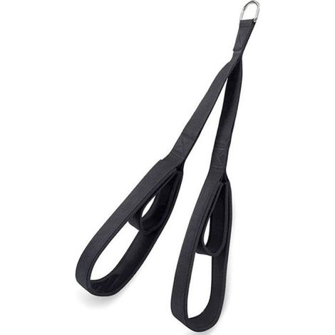 Câble De Fixation Pour Corde À Triceps - 73 Cm Et 58 Cm - Pour Machines À Câble - Lot De 2 (1/5)