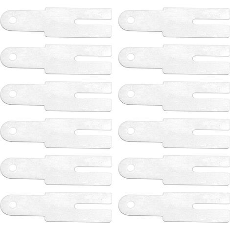 200pcs Bande de Nickel en Forme de Y Bande d'acier Nickelé Feuille de Soudage de 20mm Compatible avec Lithium Batterie Au 18650 Compatible avec LiPo Batterie (1/5)