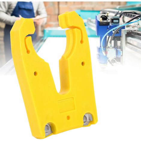 Porte-outil NBT30 jaune, changeur d'outils automatique haute précision pour machine à graver (1/5)