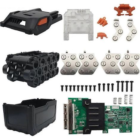 Boîtier de batterie Li-Ion 18650 à 15 noyaux avec carte de protection de charge (PCB) pour batterie lithium AEG RIDGID 18V R840083 R84008 (1/5)