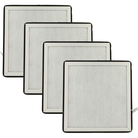 vhbw 4x Luftilter kompatibel mit Beurer LR 200, LR210 Luftreiniger - Kombifilter Vorfilter + HEPA + Aktivkohle