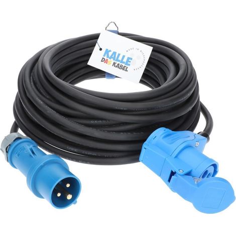 Kalle Verlängerungskabel CEE 230V 16A 2,5 mm² Winkel IP44 25 Meter (1/5)