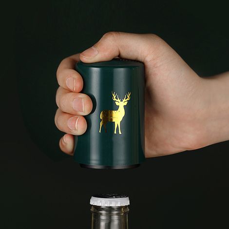 Ouvre-bouteille en acier inoxydable, léger, portable et robuste, à pression, pour bars et restaurants (1/5)