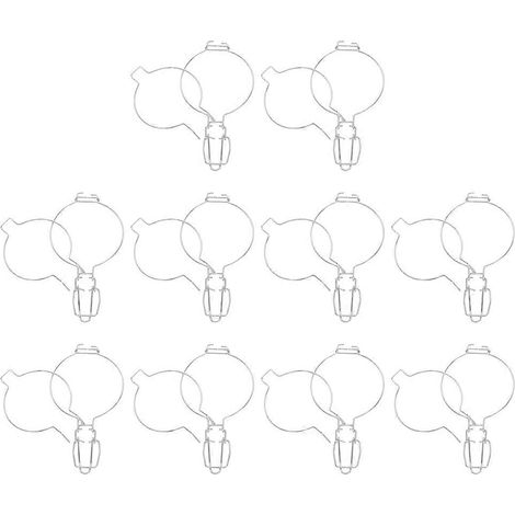 10 pièces acier inoxydable bocal Wire Clamp ouverture bocal verre étanchéité Buckles remplacement Wire verrou aliments (1/5)