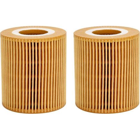 2X Filtre à Huile 11427508969 Pour- 1 3 5 Series X1 X3 Z4 Roadster E46 E81 E87 E90 E60 E61 E84 E83 (1/2)