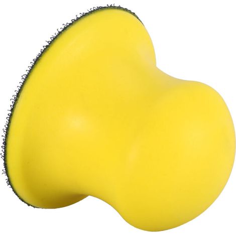 Bloc de ponçage main mousse 3 pouces sans poussière avec bande Velcro (1/5)