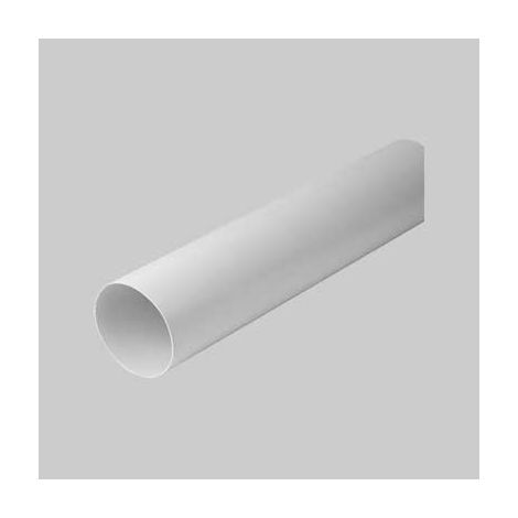 TUBO TONDO PER VENTILAZIONE Ø 100 mm - Barra 1 mt