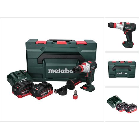 Metabo SB 18 LTX BL Q I Perceuse-visseuse à percussion sans fil 18 V 130 Nm Brushless + 2x batterie 8,0 Ah + chargeur + metaBOX (1/5)