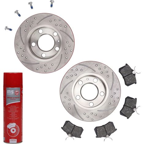 JEU DE DISQUES ET PLAQUETTES DE FREIN ARRIÈRE SPORT-EXTREME AUDI, SKODA, VW 200901231 200921232 (1/5)