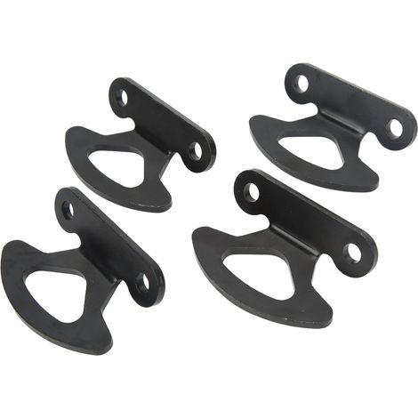 Quatre crochets de fixation pour plateau de chargement, pièces de rechange pour les points d'ancrage intérieurs du plateau de chargement des modèles Ford Styleside 2000-2003. (1/5)