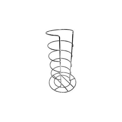 PORTABICCHIERI PORTA BICCHIERI METALLO CROMATO 20 x 12 CM 684448