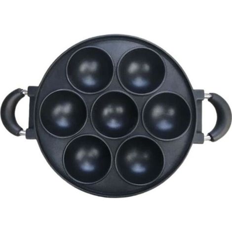 Pan to gateau in make non-stick 7 holes Pan to omelette for cooking uniformly Ideal for small dejeuners and desserts (1/4)