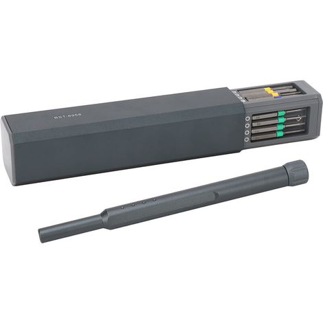 Jeffergarden Jeu de mini tournevis S2 en acier antidérapant, Kit de tournevis à prise facile avec embout magnétique pour ordinateurs portables et téléphones-DOU