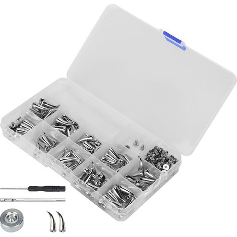 Coffret Chili Punk Stud 100 pièces + 3 outils Note de commande : Veuillez demander au fournisseur d’emballer le produit dans du papier bulle avant l’expédition (1/5)