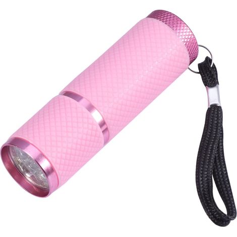 Mini lampe de poche UV 9 395 - 400nm outil de détection de lumière violette pour la maison et l'extérieur (1/5)