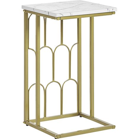 Side Table PANDALE White Marble (1/5)