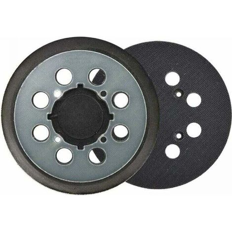 Patin de Rechange pour Ponceuse Orbitale DeWalt DCW210N DWE6423 - Plateau de Ponage 125mm Crochet et Boucle, 8 Trous, Bleu(1 pcs) (1/4)