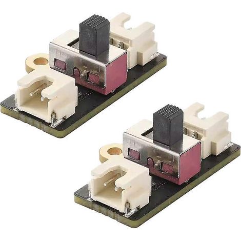 2 Stück für Bambu Lab CyberBrick Power Switch Modul 2-Pin XH2.54 Stecker - Makerworld Kreatives 3D-gedrucktes Modellbauteil (1/5)