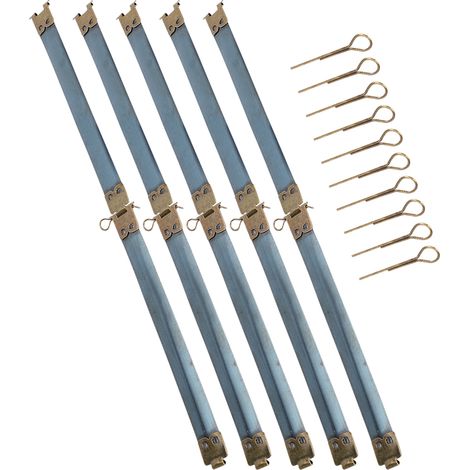 10 Cadres Souples en Métal pour Personnaliser Portefeuilles, Sacs et Trousse - Style Rétro DIY (1/5)