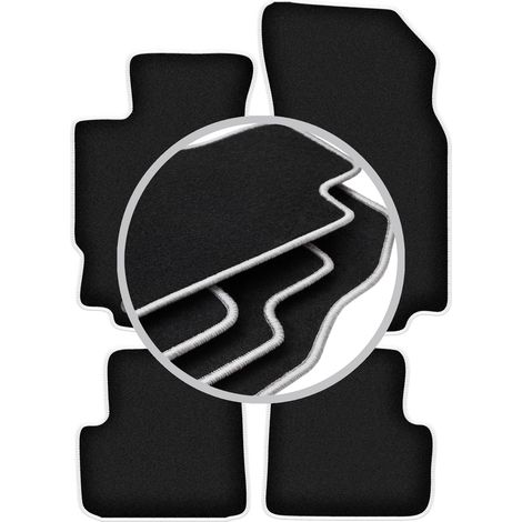 Carlux-silberne Automatten für: Peugeot 406 Limousine, Kombi, Kombi (1995-2004) (1/5)