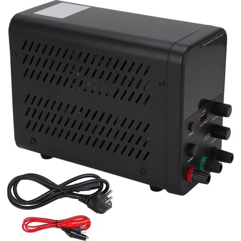Alimentation CC programmable numérique 30V 10A 300W WPS3010H, réglable USB pour réparation ordinateur portable et téléphone, prise UE 230V (1/5)
