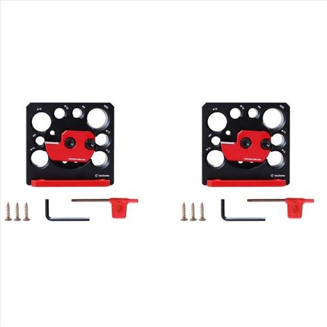 Set di 2 dime di foratura regolabili da 8 a 20 mm con lame in metallo duro per trapani e fresatrici elettriche (1/4)