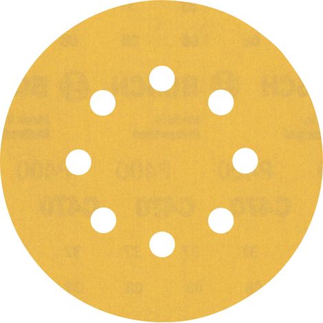 Papier de sable Bosch 2608900916 125 mm K400 50 unités