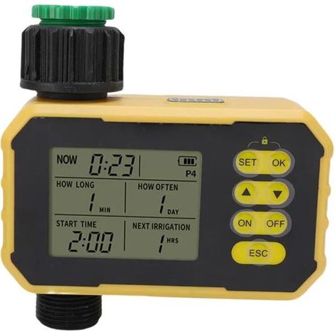 Adjustable Solar Rain Sprinkler Timer