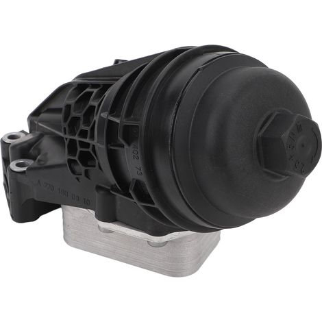 Alloggiamento del radiatore e del filtro dell'olio motore OEM, ricambio dalle prestazioni stabili per Classe A W176. (1/4)