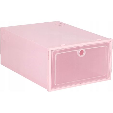 10X SCATOLA ORGANIZZATORE PER SCARPE CON COPERCHIO CONTENITORE