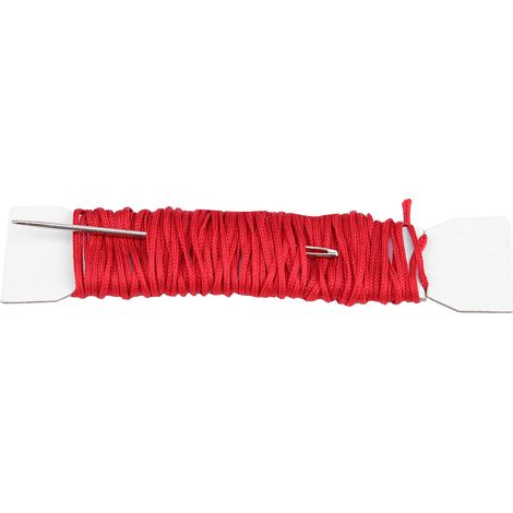 Housse de volant universelle en cuir cousue main pour automobile, fabriquée en cuir de vachette perforé au laser et cousu à la main, souple et respirante (noir et rouge). (1/5)
