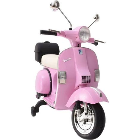 Vespa PX150 12V Rosa - Moto eléctrica para niños (1/2)